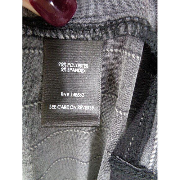 Torrid Black Stripe Studio Knit Dolman Sleeve Top Plus Size 4 (26) 4X New - Picture 7 of 8